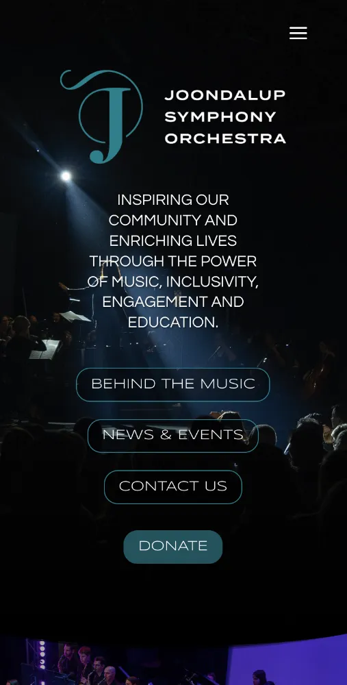 Joondalup Symphony Orchestra - Mobile Website Joondalup Joondalup Symphony Orchestra - Mobile Website Joondalup
