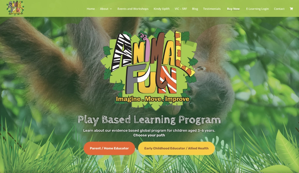 Animal Fun - Homepage