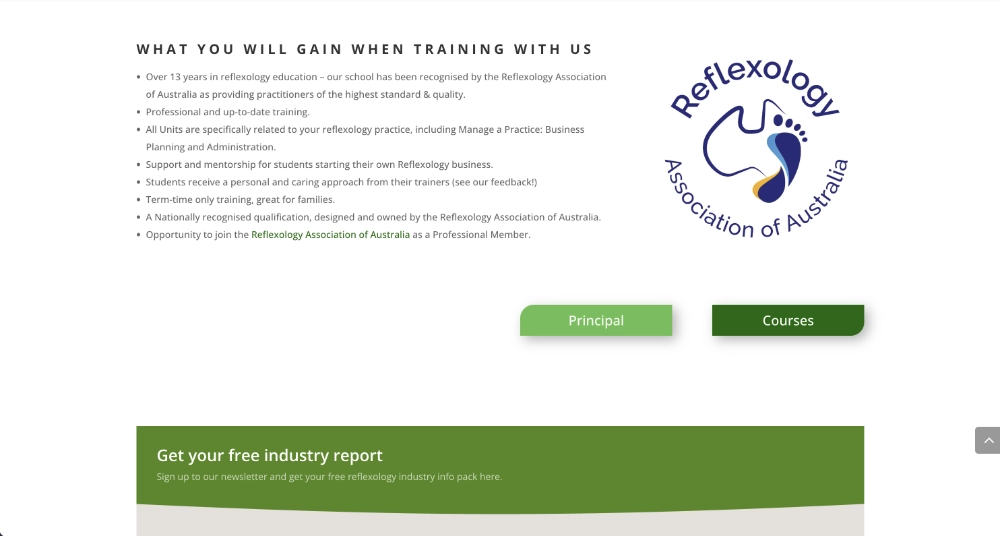 Perth School of Reflexology - Training