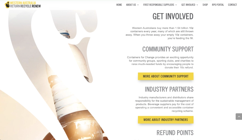 Western Australia Return Recycle Renew - Get Involved