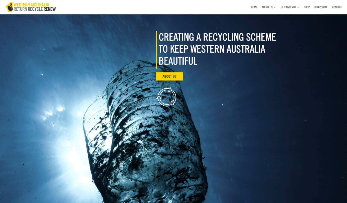Western Australia Return Recycle Renew Homepage