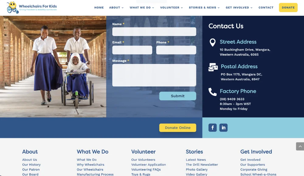 Wheelchairs For Kids Australia - Contact Us