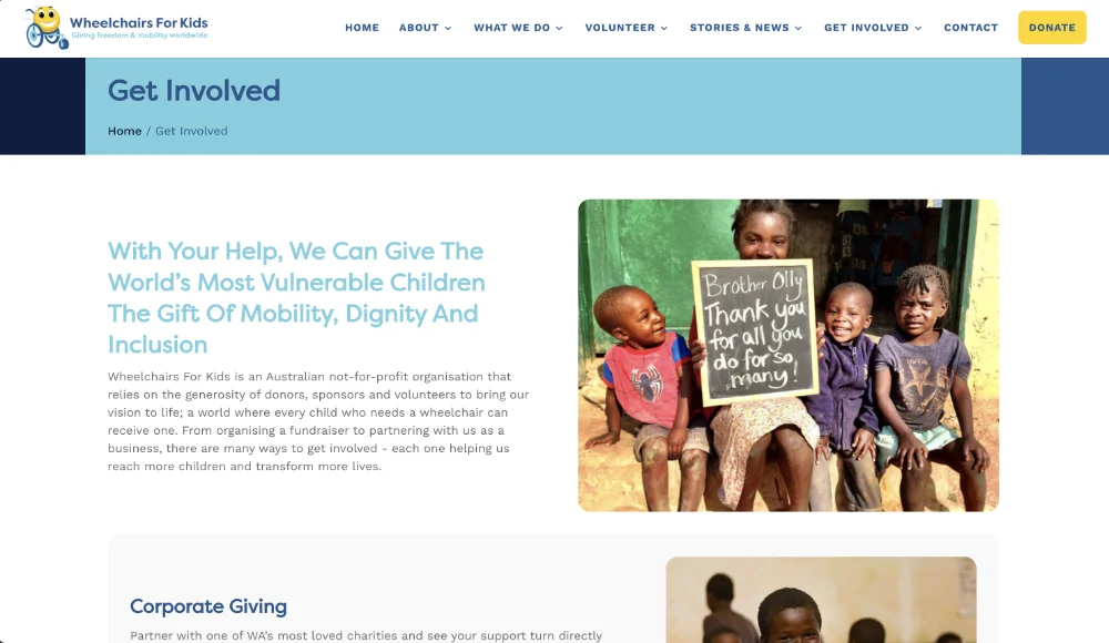Wheelchairs For Kids Australia - Get Involved
